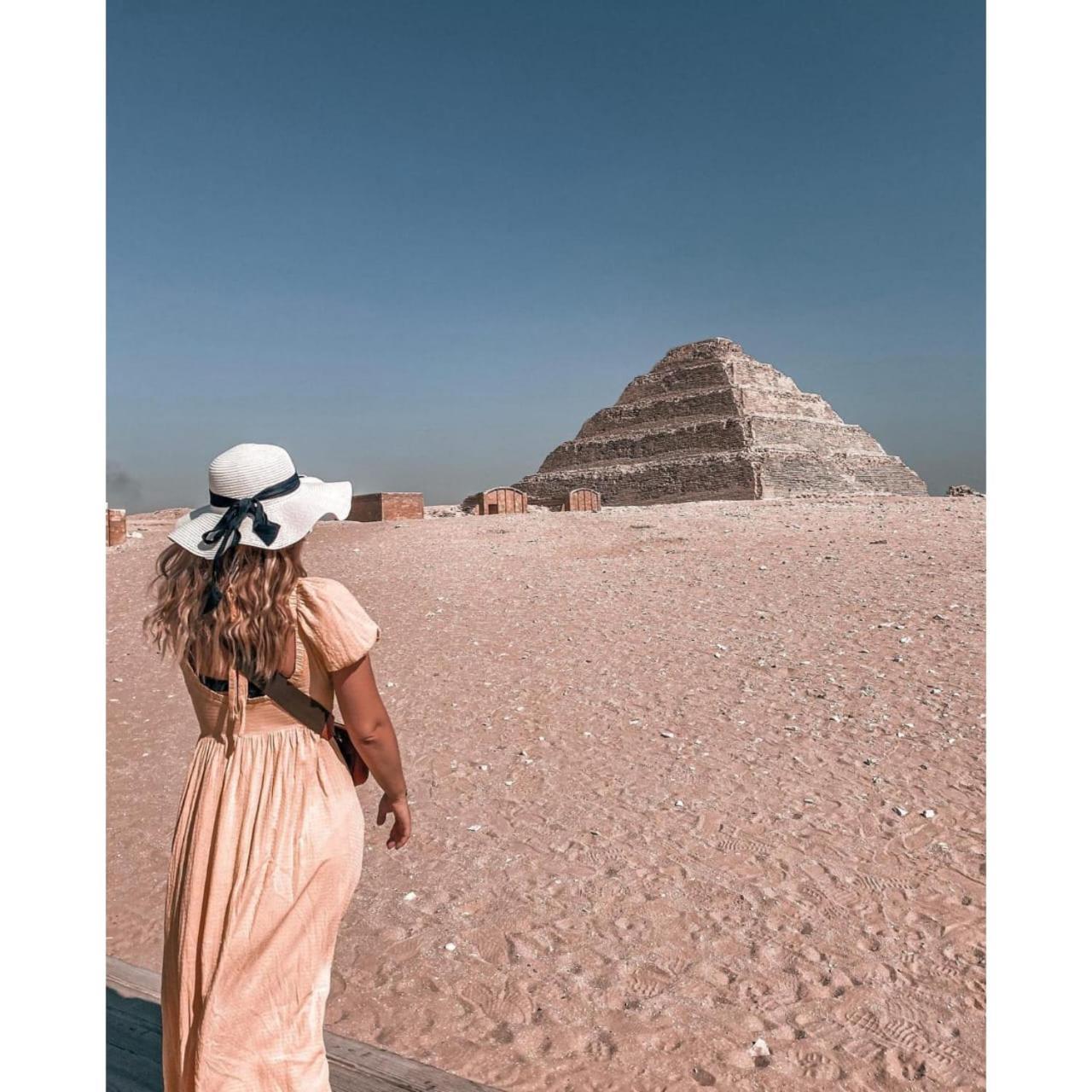 Hotel Oh Pyramids View Kafret el-Gabal Exteriér fotografie