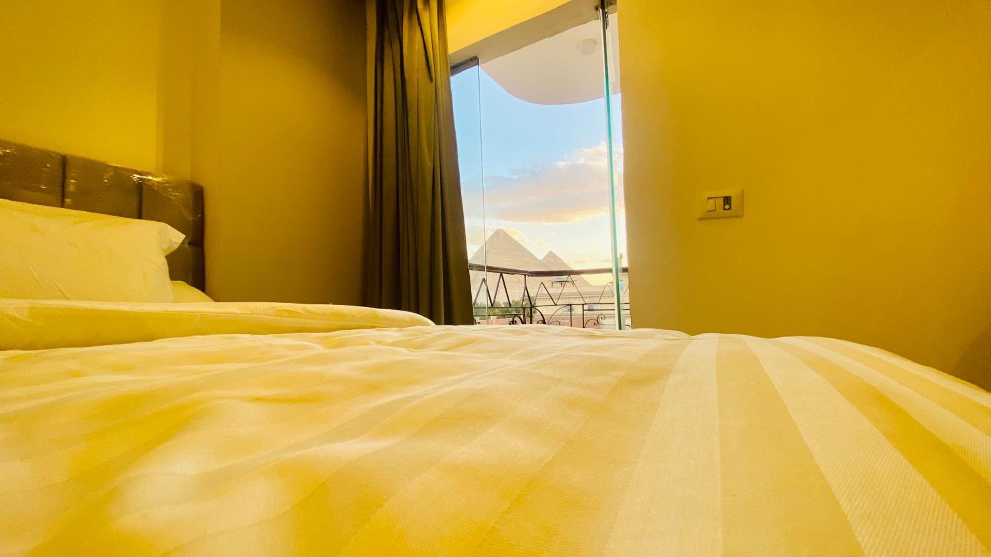 Hotel Oh Pyramids View Kafret el-Gabal Exteriér fotografie