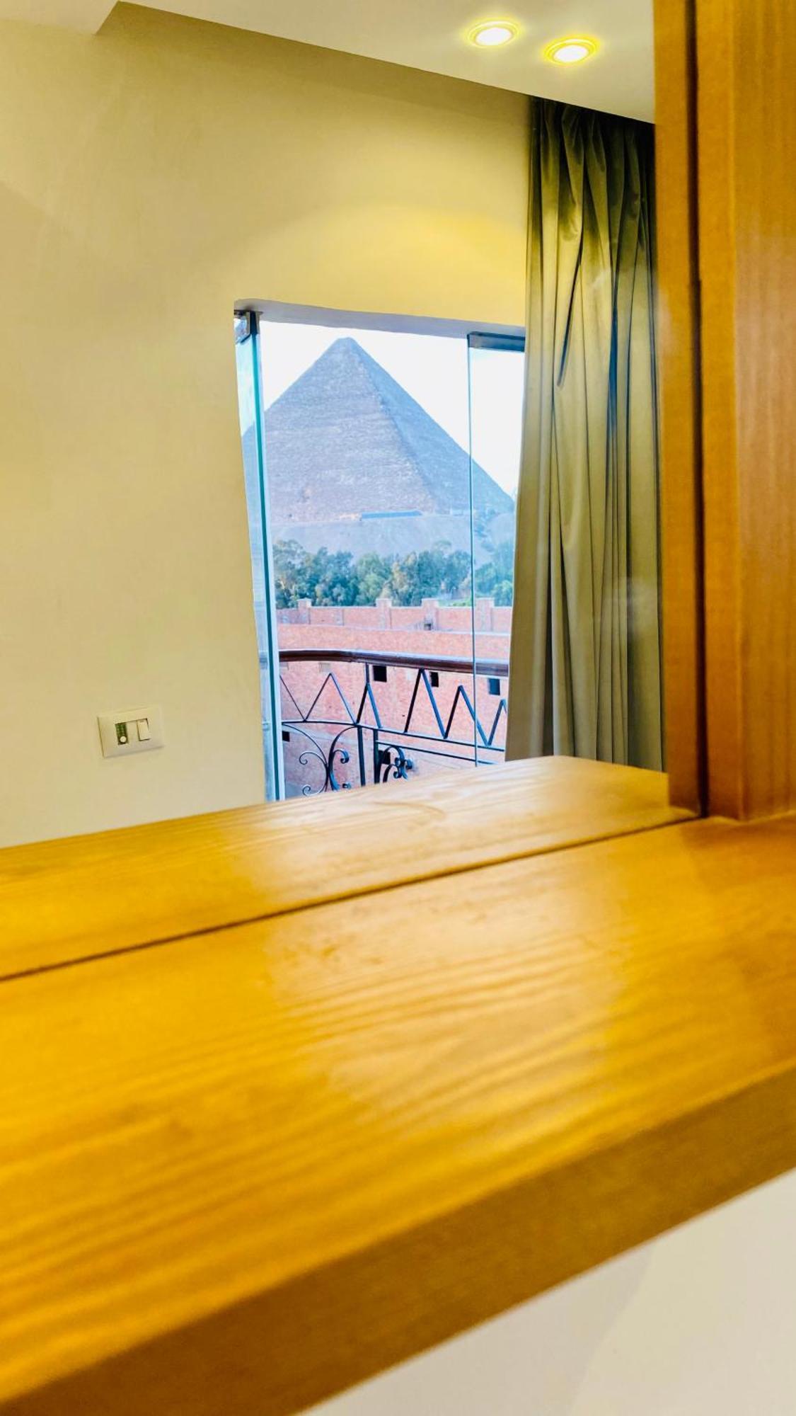 Hotel Oh Pyramids View Kafret el-Gabal Exteriér fotografie