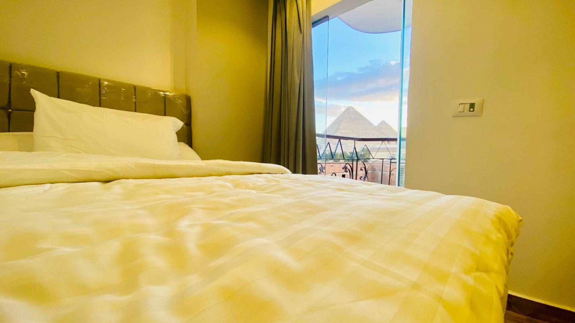 Hotel Oh Pyramids View Kafret el-Gabal Exteriér fotografie
