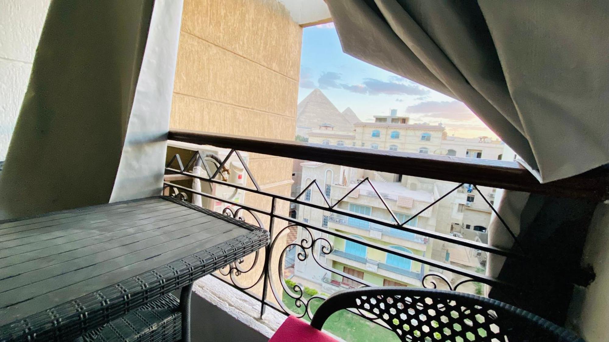 Hotel Oh Pyramids View Kafret el-Gabal Exteriér fotografie