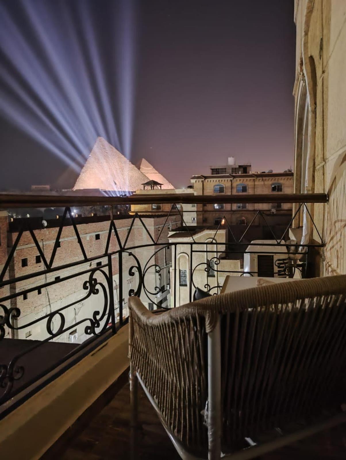 Hotel Oh Pyramids View Kafret el-Gabal Exteriér fotografie