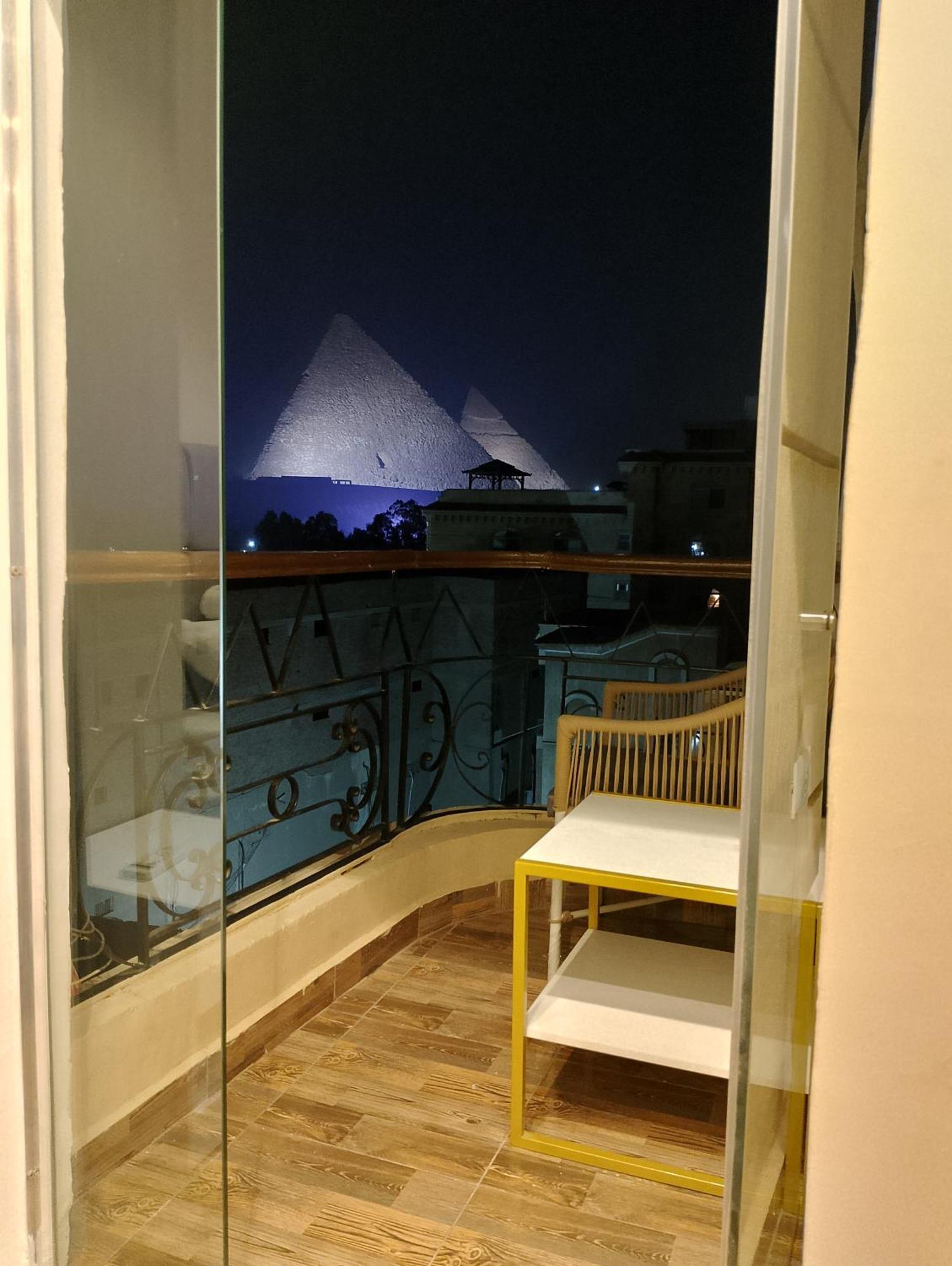 Hotel Oh Pyramids View Kafret el-Gabal Exteriér fotografie